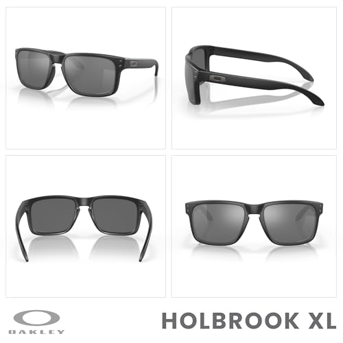 OAKLEY Holbrook OO9102 Square Sunglasses for Men+ Bundle Accessory Leash Kit, Microfiber Pouch3