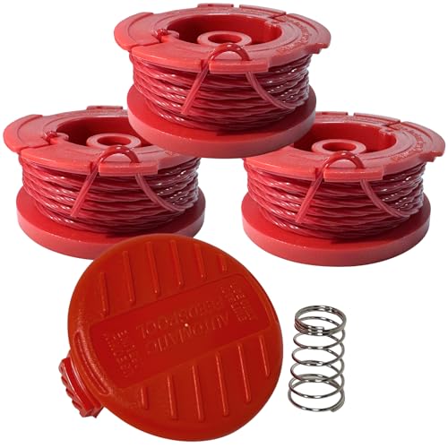 CMZST080 CMZST0803 CMCST915C1 string trimmer Spool + Cap For Craftsman CMCST930P1 Type 1 V20 RP Cordless String Trimmer CMCST910M1 , CMCST910B , CMCST910M, CMCST910 CMCST915C1, GR_5055 CMCK497P1