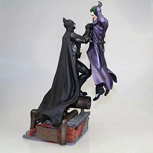 Batman VS Joker Statue Action Figure Toy 300mm Diorama Figurals Model Toys Anime Batman Joker Figurine 30cm-NO Box
