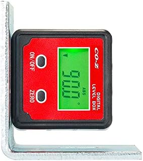 CO-Z Digital Level and Angle Finder, Angle Gauge and Protractor, Inclinometer, Box, Magnetic