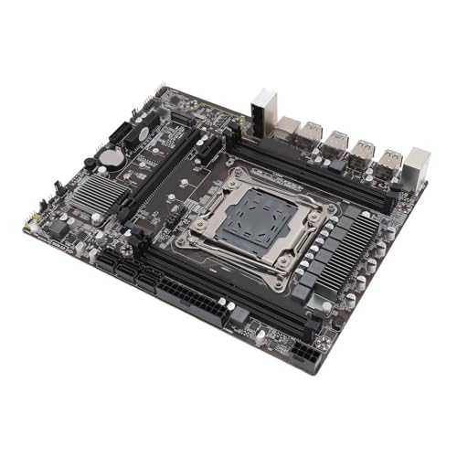 X99 Computer-Motherboard, LGA 2011 3 CPU Dual-Channel DDR4-Speicher 8-Phasen-Stromversorgung Integrierter Chip LGA Desktop-Gaming-Motherboard, PCB-Mining-Mainboard für Computer-PC