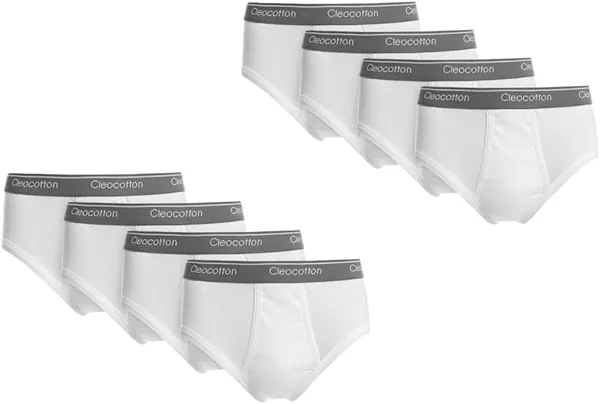 Cleocotton Mens underwear Brief (4 pack)