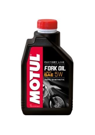 Motul 1L Suspension Fork Oil Factory Line Light/Med. 7.5W - Synthetic Ester(105926)