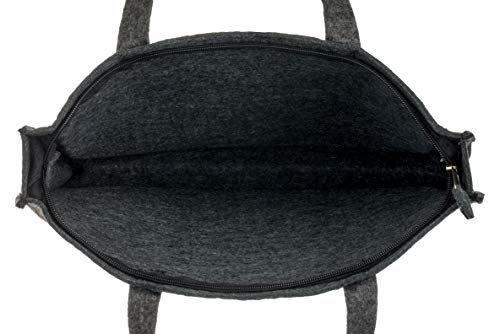 Brandsseller - Borsa da donna in feltro per il