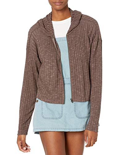RVCA Women Wilted Top Grey Large