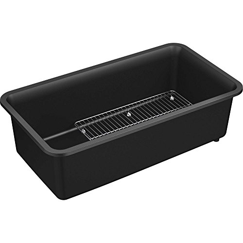KOHLER K-8206-CM1 Cairn 33-1/2' Undermount Single-Bowl Kitchen Sink, Neoroc Composite Kitchen Sink...