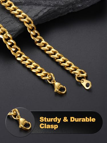 Chaîne pour homme femme acier inoxydable collier de 36-76cm - 5