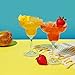 Thoughtfully Cocktails, Margarita Mixer Gift Set, 2.3 Ounces Each, Flavors Include Blood Orange, Strawberry, Mango, Watermelon, and Lime, Includes Rimming Salt, Pack of 4 (Contains NO Alcohol)