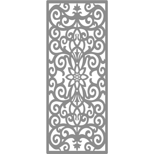 Image of 31 3 /8 inchW x 79 3 /8 inchH x 3 /8 inchT Buel Decorative Fretwork Wall Panels in Architectural Grade PVC