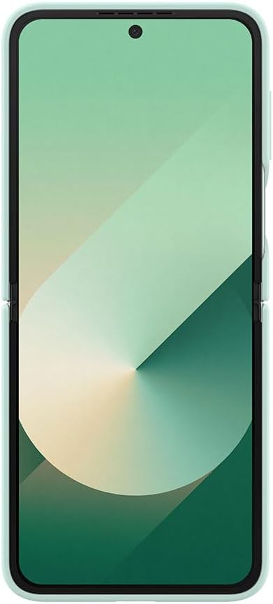 Samsung Galaxy Official Silicone Case with Ring for Galaxy Z Flip6, Mint