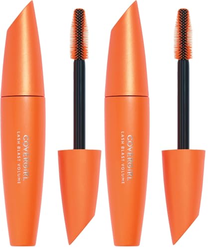 Image of COVERGIRL Lash Blast Volume Mascara, Long-Wearing, Smudge-Proof, Cruelty Free - Black Brown (Pack of 2)