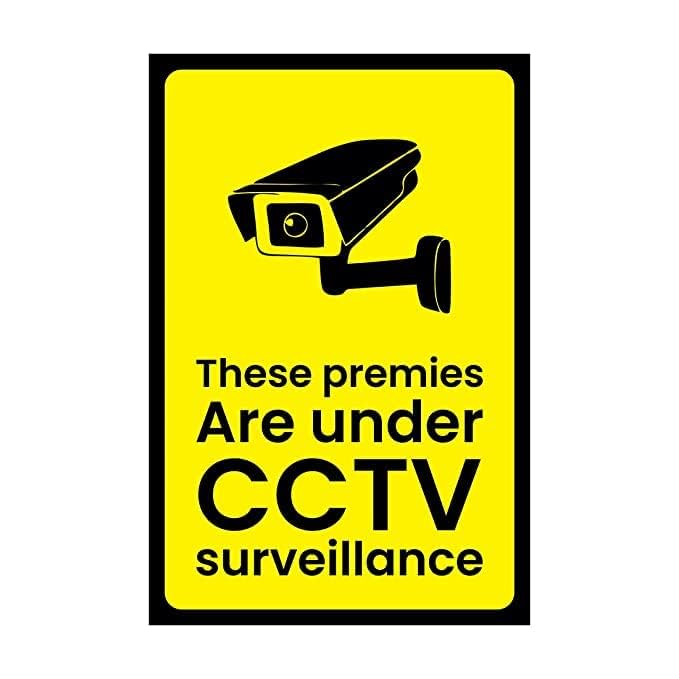 Mitrin CCTV surveillance sign board, [12 x 18 inch], Sun Board, cctv sticker surveillance, Sunboard, cctv sticker, camera sticker, surveillance signs, video surveillance sign. (Pack of 4) (B0B8VRKTM7) Amazon Price History, Amazon Price Tracker