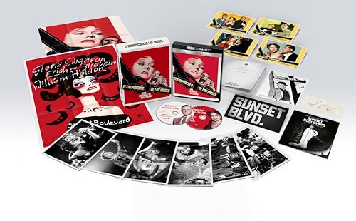 El Crepusculo de los Dioses (Sunset Boulevard) - Ed. Coleccionista (1950) (Billy Wilder) (4K UHD + Blu-ray)