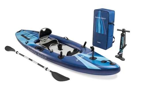 INTEX 68245EP Dakota Quest Sit-On-Top Inflatable Kayak