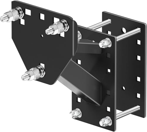 Trailer Spare Tire Mount RV Spare Tire Carrier Boat Trailer Spare Tire Mount Heavy Duty 160 Lbs Lock Holder Fits 4 & 5 & 6 Lugs on 4 4.25 4.5 4.75 5 5.32 and 5.5 Bolt Patterns