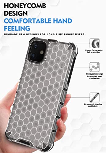 Image of Hard PC Back Case Cover for Vivo X80 Pro 5G Anti Slip Ultra Thin Shockproof Reinforced Corners (Transparent)