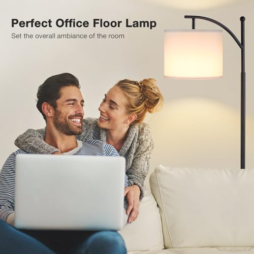 Lámpara de pie de arco para salón y dormitorio de 60 pulgadas con luz ajustable 2