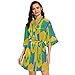 Kimono court pour femme avec drapeau de Saint Vincent et Grenadines, multicolore, XL