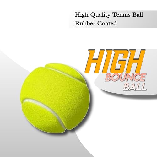 Image of Popular Willow Cricket Bat for All Tennis Balls (Natural, Full Size), Wood, Multicolour
