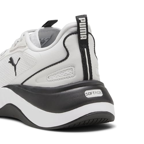 Puma Women's SOFTRIDE SERA Cross Training Shoes, Feather Gray-Puma Black, 7 - image 3