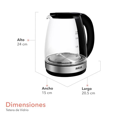 Cafeteras Y Teteras, Kitchen tetera electrica Marca RCA (3)