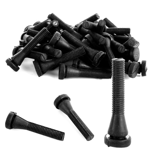 QTLCOHD 100 Pcs Chicken Plucker Fingers, Rubber Plucking Fingers for Chicken Plucker Machine with 1/2 Inch Holes, Flexible Feather Removal Attachments for Chickens, Turkeys, Ducks, Geese, Quail