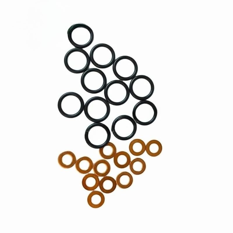 10PCS Genuine E320D E320DL E329D 294-1803 Injector Seal-O-Ring Washer 1R6573 1R-6573 (a Set)