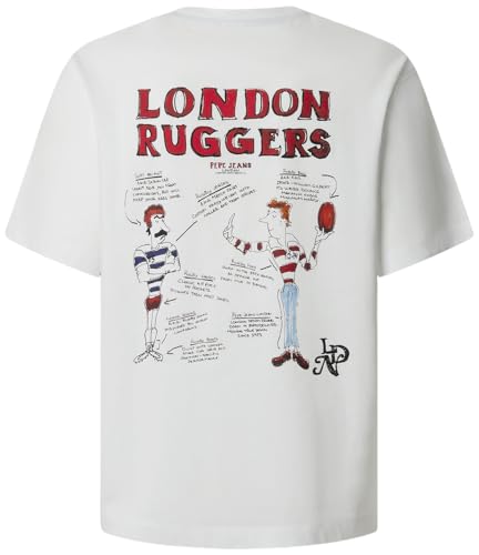 Pepe Jeans Chelsea Back T-Shirt Homme col rond coton