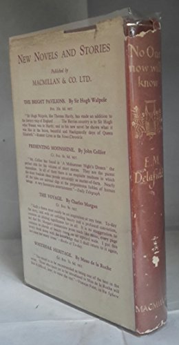 No one now will know B001PTLCWA Book Cover