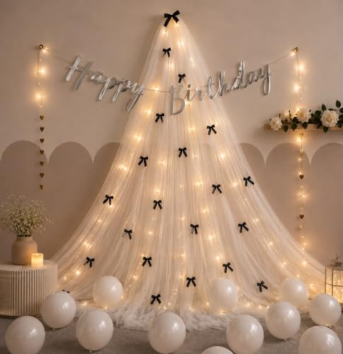 SpecialYou.in SpecialYou White Curtain Ribbon HBD Curtain Ribbon - Image 2