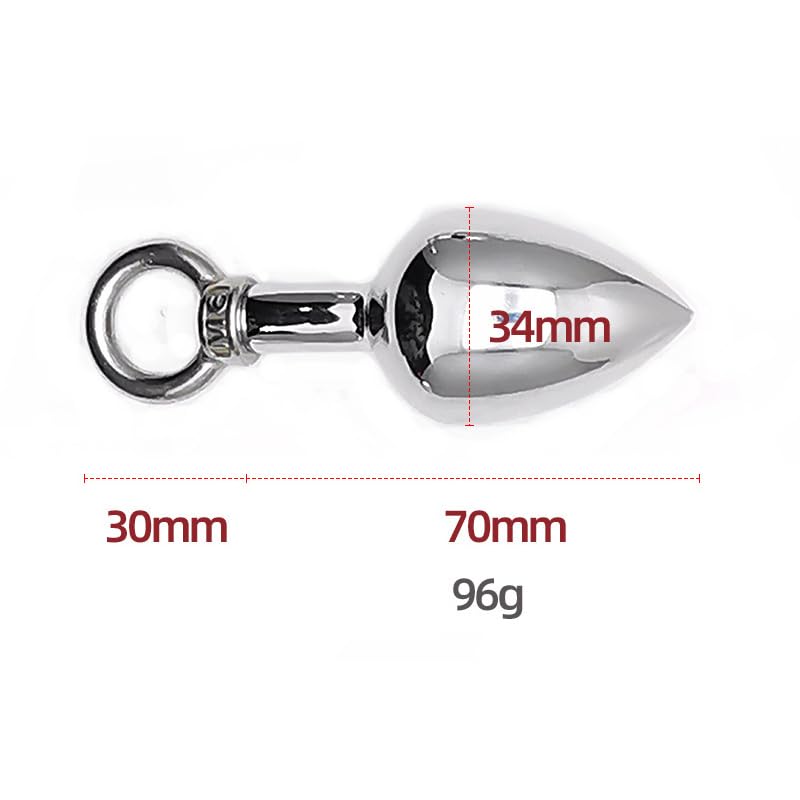 Plug anale Principianti Anello in metallo Plug anale Giocattoli del sesso Butt Plug Prostage Masturbatore Dildo Butt plug per adulti Giocattoli del sesso