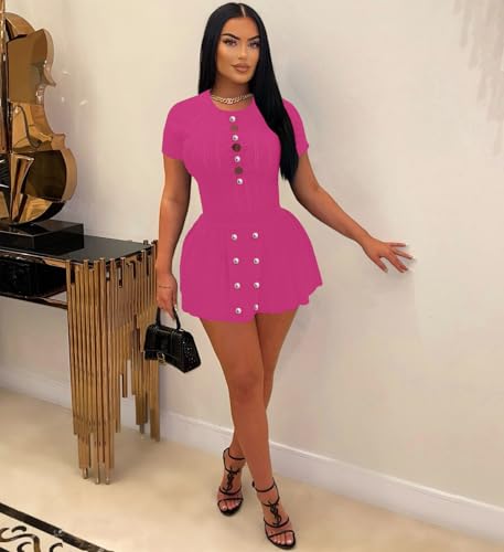 Women's 2 Piece Outfits Knitted Crop Top Pleated Mini Skirt Set for Summer Party Club Going Out4