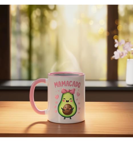 Taza de cerámica para anuncio de embarazo, 11 oz miniatura 3