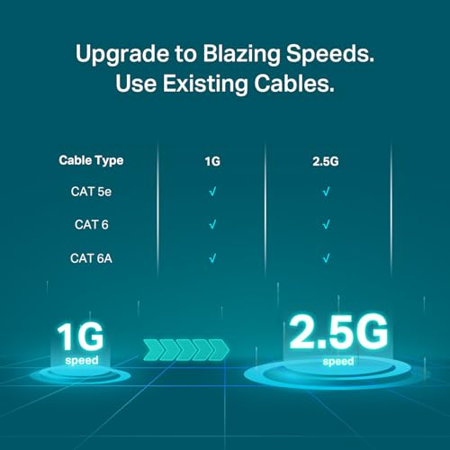 Image of TP-Link TL-SG108S-M2 | 8-Port Multi-Gigabit 2.5G Ethernet Switch | Unmanaged Network Switch | Ethernet Splitter | Plug & Play | Desktop /Wall Mount | Silent Operation