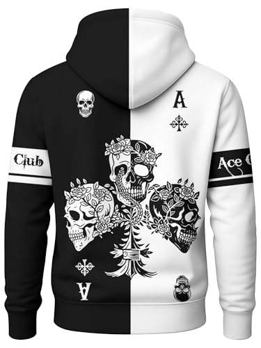 Image of PAGYMO Graphic Hoodies for Men Funny Novelty Pullover Hooded Sweatshirt
