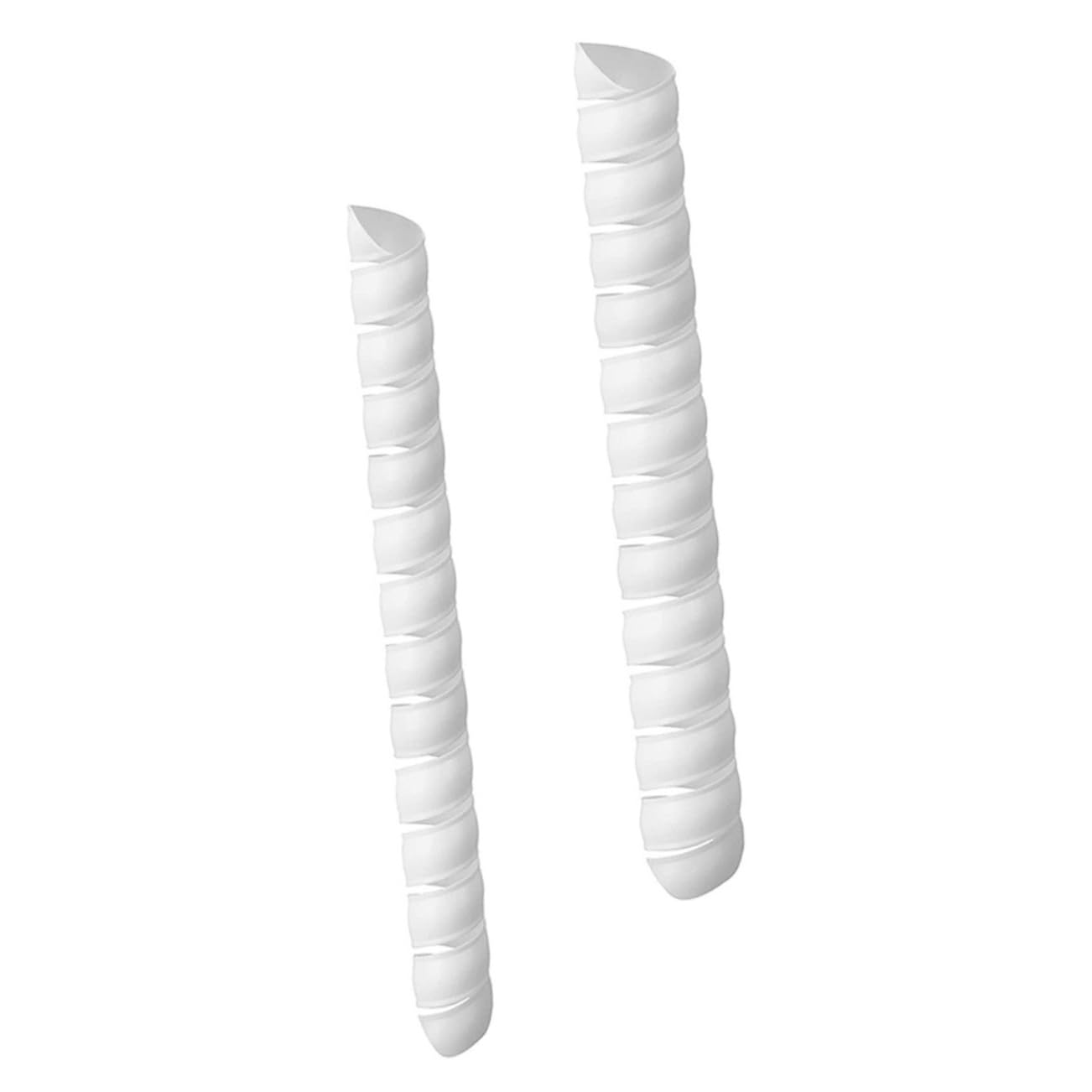 SEWOART 2pcs trunk protector plant Guard tube tree trunk saver tree stump protector tree trunk guards winter tree wrap plastic plants tree guard for cats white sun protection deer tree