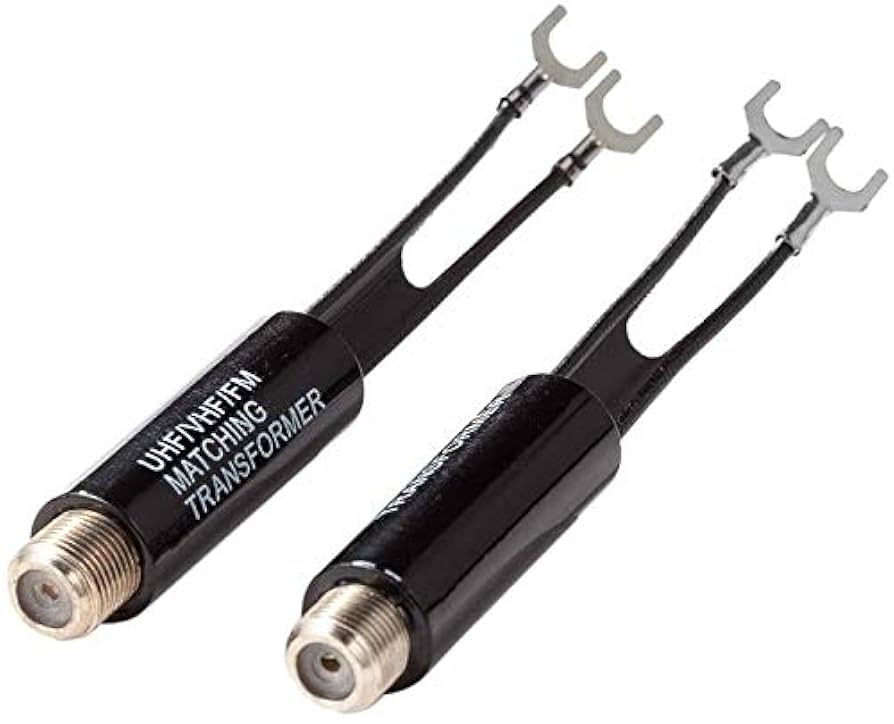 リネア@プロフ有  オーダーページ5 Amazon | wuernine 10個セット アンテナ変換器 F型 75Ω-300Ω