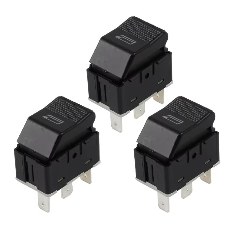 Interrupteur principal lève-vitre 7D0959855 pour commande fluide des vitres VW T4 2 pièces