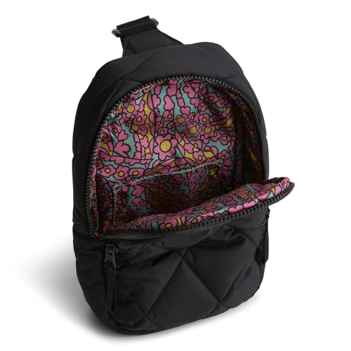 Image of Vera Bradley Women's Featherweight Lorman Sling Backpack, Moonless Night, One Size