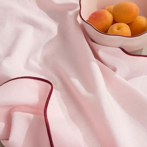 Servilletas bordadas Kate Spade lavables a máquina de 20x20 pulgadas 7
