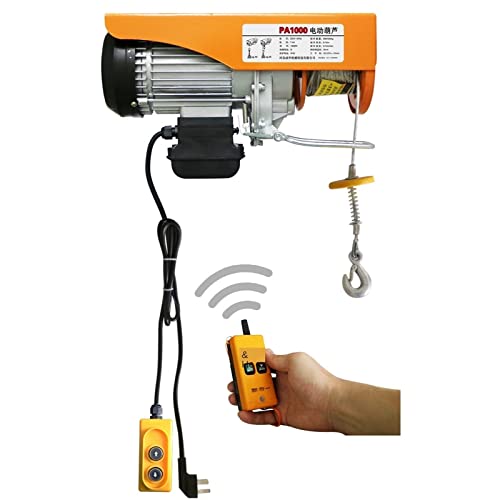 Image of Electric Hoist Crane Electric Winch for Lifting Goods PA200-1000Kg 12-20M (Pa1000kg20m)