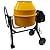 INTSUPERMAI Cement Mixer Concrete Mortar Drum Electric Concrete Cement Mixer Machine Portable Concrete Cement Mixing Tool Concrete Mixer with Wheels 180L(6.36 cu.ft) 110V
