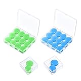 Reutilizables y portátiles: hechos de un material de silicona suave, los tapones para los oídos moldeables son livianos y cómodos de usar incluso durante todo el día. Pueden ser lavables y reutilizables, solo necesita limpiarlos con regularidad y dejarlos secar de forma natural para usos futuros, con un tamaño compacto y una caja portátil, amigable para viajar y los desplazamientos diarios, también evita pérdidas.
