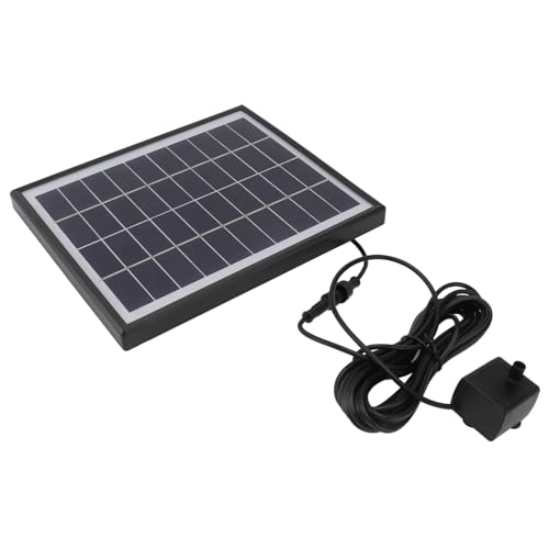 TOYANDONA 5w Solar Gartenbrunnen Mit Wasserpumpe Schwimmend Für Vogelbad Und Kleine Teiche Solarbetrieben Ohne Stromanschluss h Kapazität Aus Hochwertigem Material
