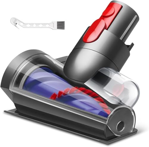 bodens Mini Brosse Turbine sans Cheveux Compatible avec Dyson V15 V8 V11 V10 V7 Aspirateurs, Idéal pour Nettoyer Les Canapés Paniers de Vos Animaux Matelas...