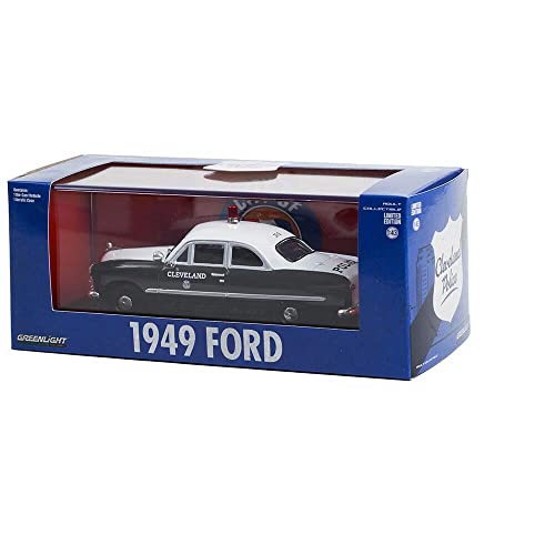 Greenlight 1949 Cleveland Police Radio Car 1:43 miniatura 3