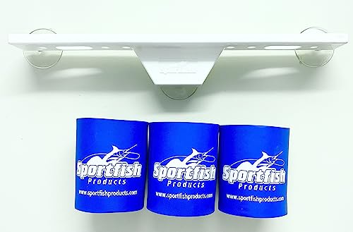 Lure Plier Holder Storage Rig Rack Suction Cups | Includes 3 Drink Coolies!