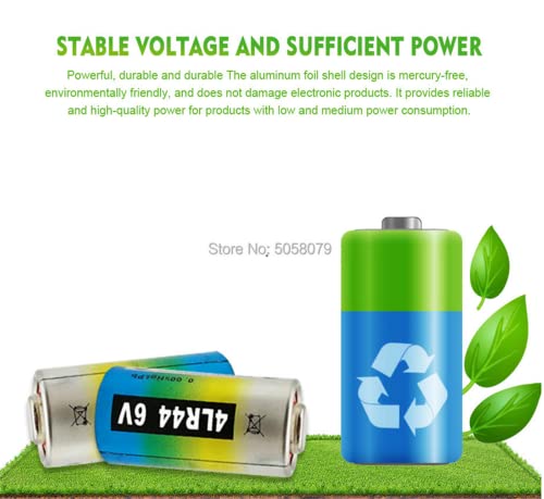 Jixik 5Pcs 6V 4Lr44 Alkaline Batteries A544V 4034Px Px28A L1325 4Ag13 544 4A76 Dry Batteries For Dog Training Shock Collars Beauty Pen #TOP3