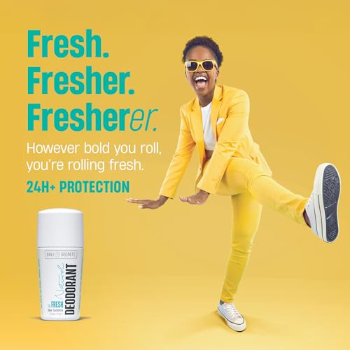 Image of Bali Secrets The New Formula Natural Deodorant for Women & Men. Nonsense Free. Clean Formula for Sensitive Skin. Strong & Reliable Odor Protection. No Synthetic Aluminum. Organic & Vegan [THE FRESH]