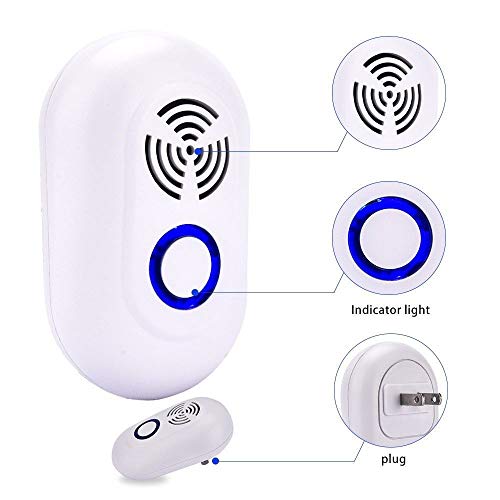 Ultrasonic Electronic Indoor Anti Mosquito Rat Mice Pest Bug Control Repeller